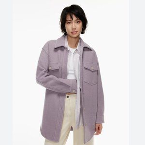 Aritzia Wilfred the Ganna Jacket - Purple Slate